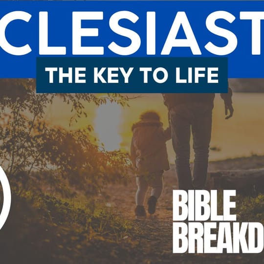Ecclesiastes 01: A Dark Rain Cloud Kind of Guy