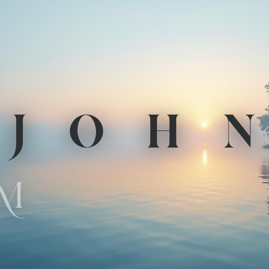John 01: Logos, Johnny B, and Sitting Under a Tree