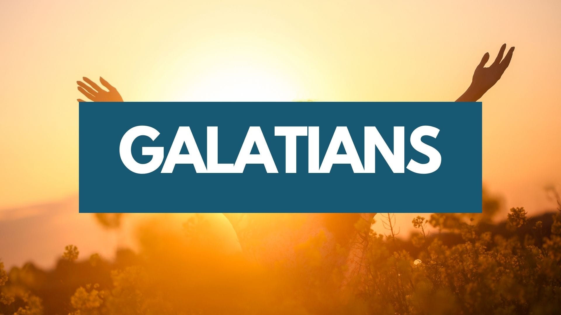 Galatians 01: It's All About Jesus